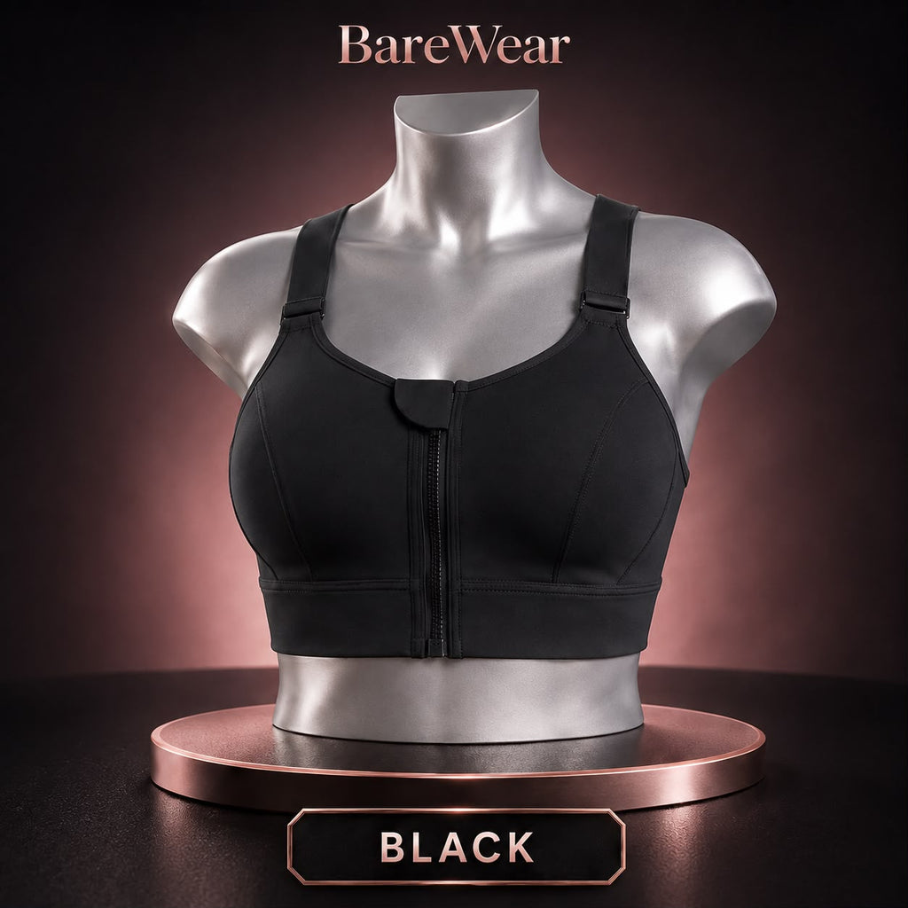 Adjustable Zero-Bounce Sports Bra